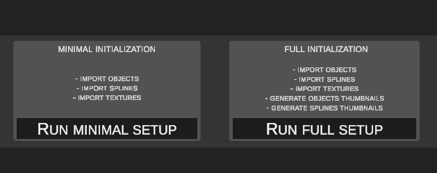 Selecting initialization mode