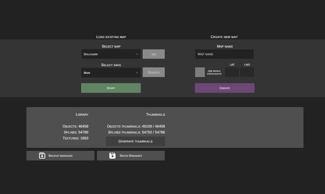 Main Menu