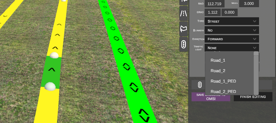 Assigning signal group to path
