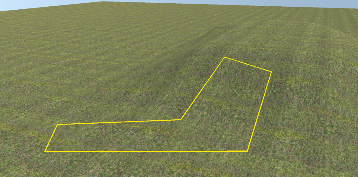 Placing outline vertices