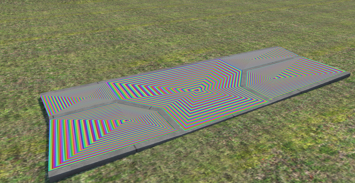 All segments filled with mesh