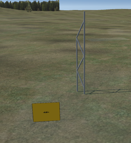 Object before attachment