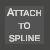 Attach to spline button
