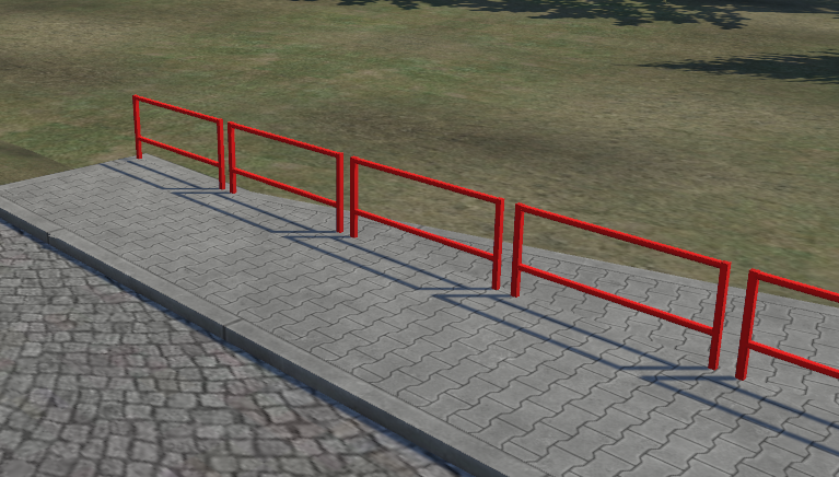 Object attached to spline
