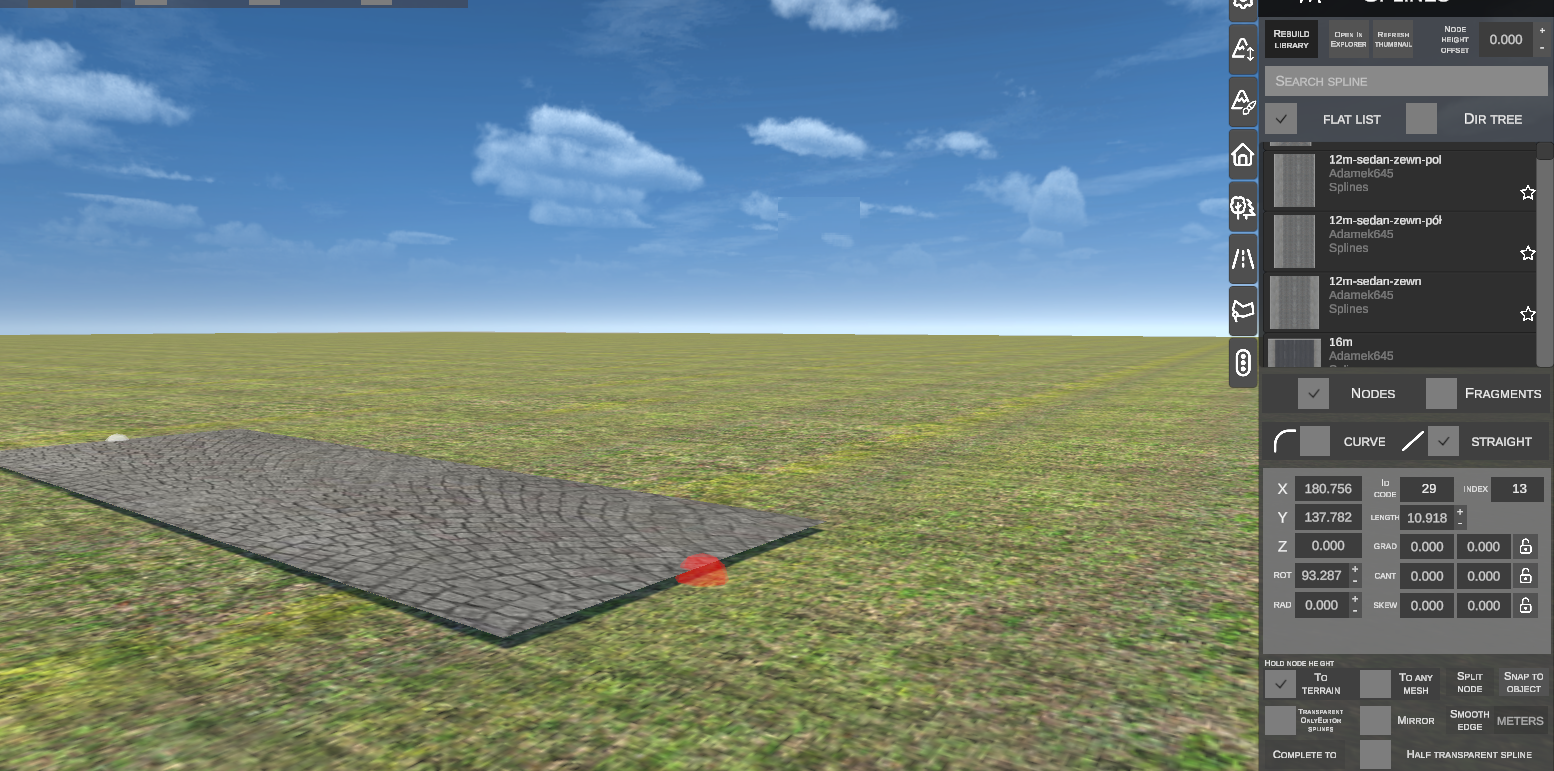 Node before offset